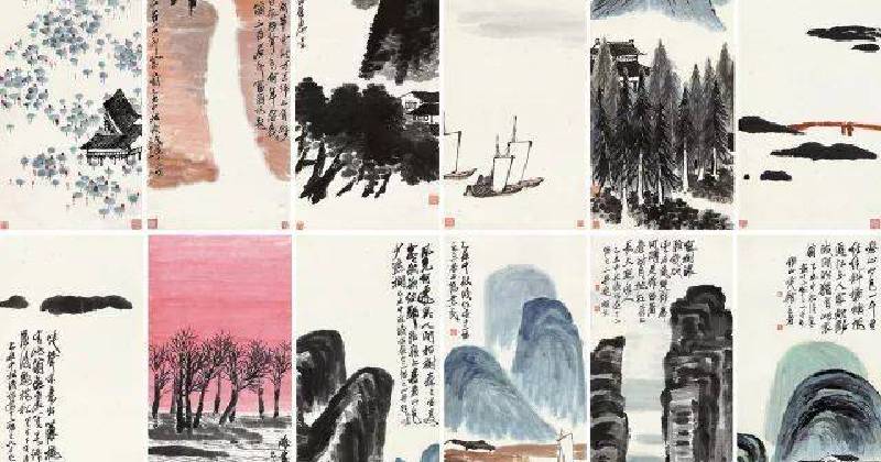 史上最貴近現代書畫！白石老人12條屏9.315億人民幣拍出- 非池中